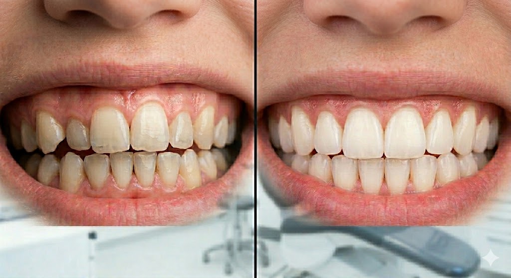 Caso Diseño de Sonrisa Antes